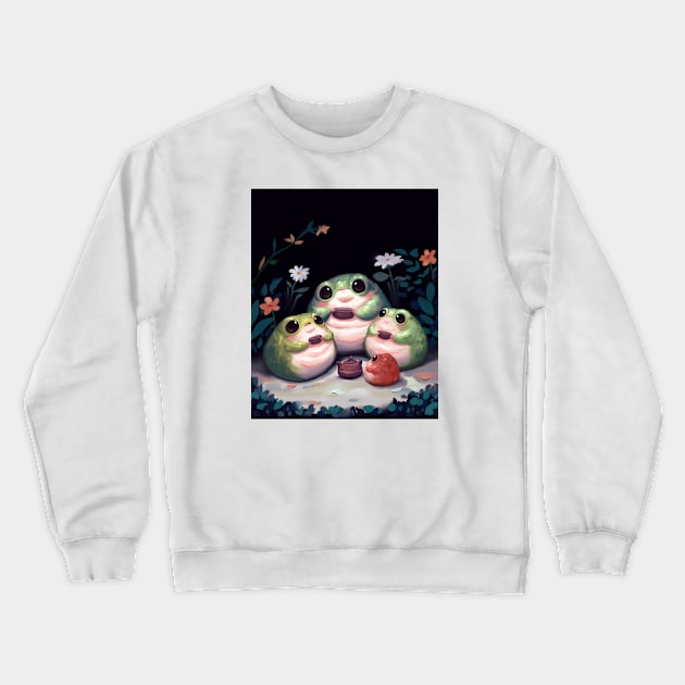 The Round Boy Brigade - No text Crewneck Sweatshirt by Lucracia Ray